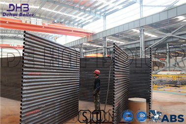 Steam Boiler Pressure Parts Water Wall Panel Fabrication Straight Length